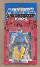 Mattel Masters of the Universe Vintage MOTU Sy Klone Clear Bubble New Sealed
