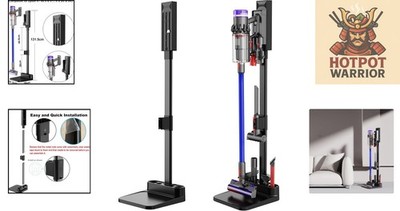 15kg Capacity Touch-Control Vacuum Stand for Dyson V7 V15 