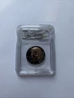 1965 Kennedy Half Dollar ICG Genuine Silver Ruthenium & Rose Gold 50C