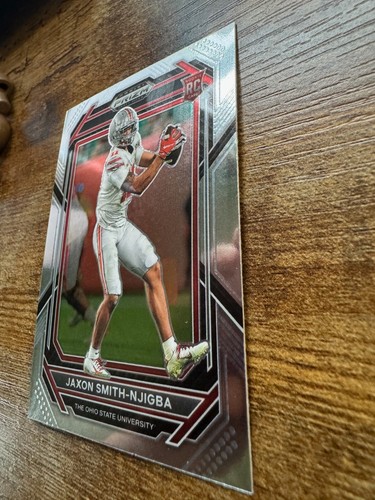2023 Panini Prizm Draft Picks - Silver Prizm #135 Jaxon Smith-Njigba (RC) - Picture 4 of 8