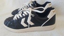 HUMMEL GENUINE LEATHER WOMENS SNEAKERS BLACK/...