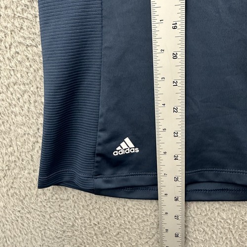 NWT Adidas Quarter Zip Mock Neck Golf Polo Shirt Athletic Athleisure Women's M - Picture 7 of 7