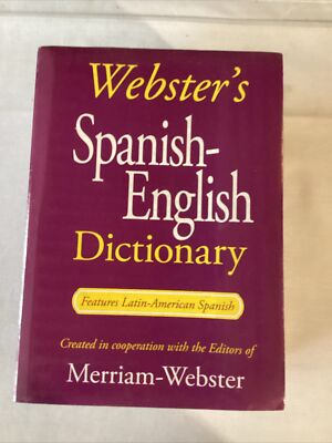 Webster s Spanish - English Dictionary Pack Of 6 Paperback 3A1