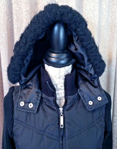 Ashley By 26 International Child's Sweater Sleeved Hoodie Black Jacket Size S/CH - Picture 2 of 14
