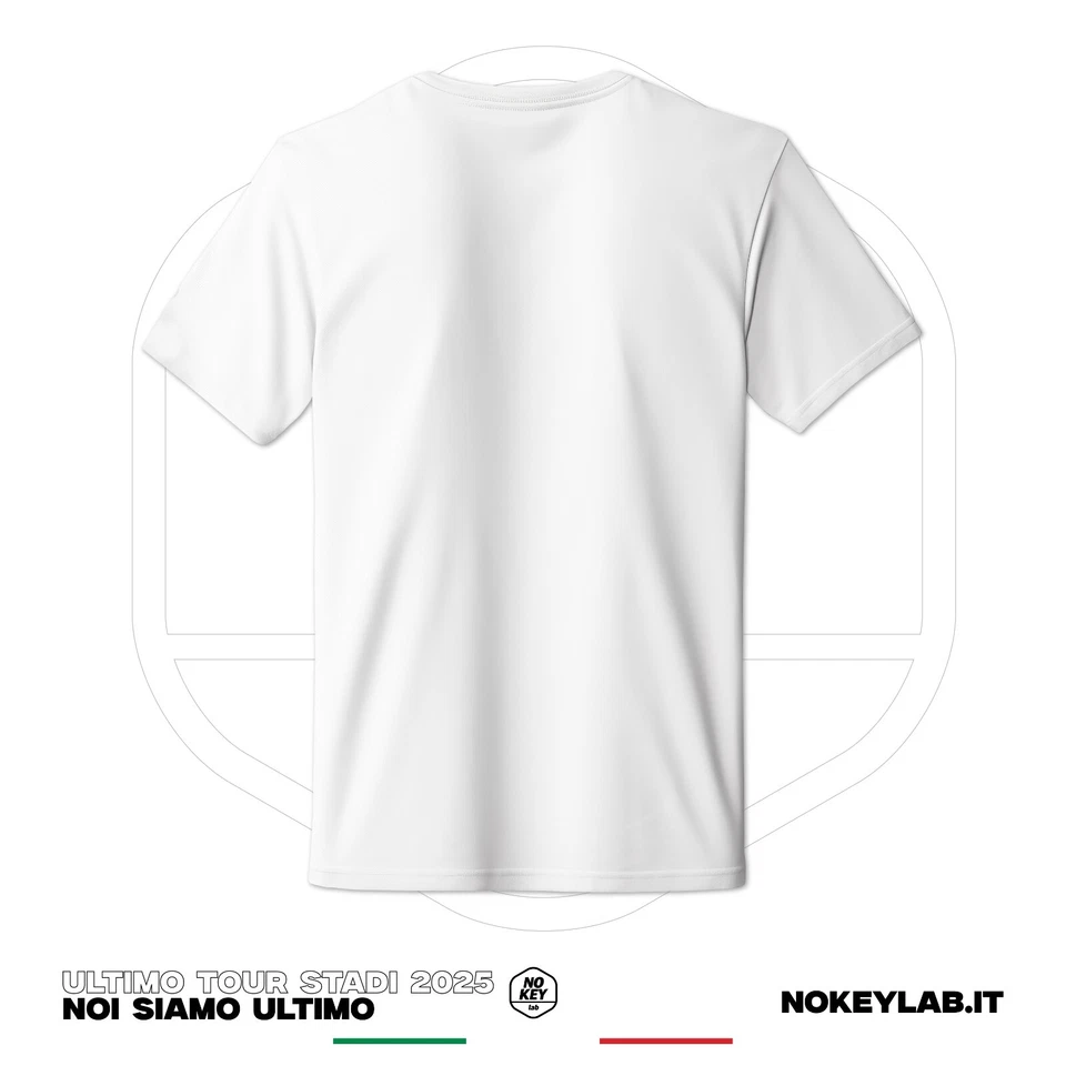T-Shirt Noi Siamo Ultimo Maglietta Fan Tour Stadi 2025 - Imagen 2 de 4