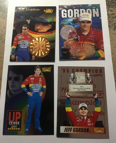 JEFF GORDON 4 card lot NASCAR - Bild 1 von 2