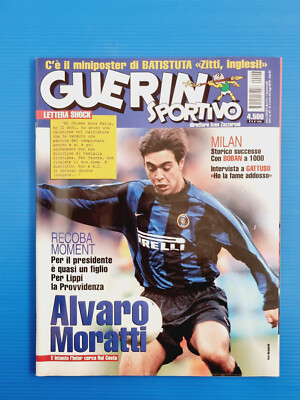 Maxi Poster Guerin Sportivo De 1999 - Batistuta Avec La Roma, Superbi