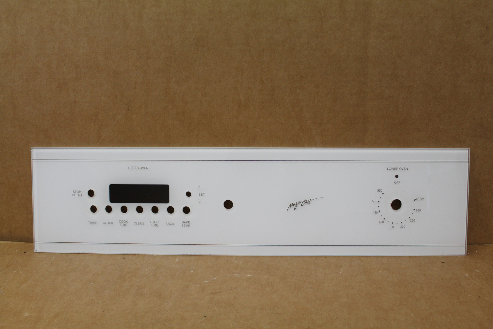 Magic Chef Double Oven Control Panel No Controls Part 74001726 eBay