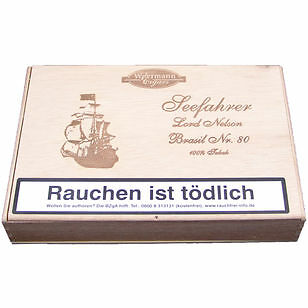 Zigarre Seefahrer Lord Nelson No.80 Brasil ( 25er Packung )