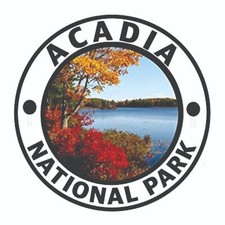 Acadia National Park Sticker Maine National Park Decal / Sticker
