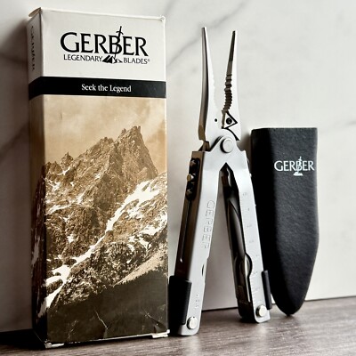 Gerber Fisherman Multi Plier MP600 Gerber Fish Fisherman with Extra Long Pliers