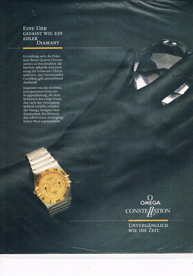 Omega Werbeanzeige Werbung Omega Constellation  NG 