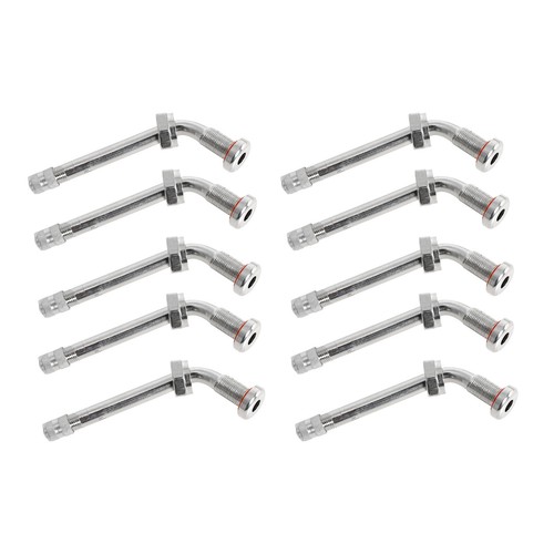 50 Kits New Truck Tire Valve Stems for New 22.5 & 24.5 Alcoa Aluminum TR545D - Picture 3 of 8