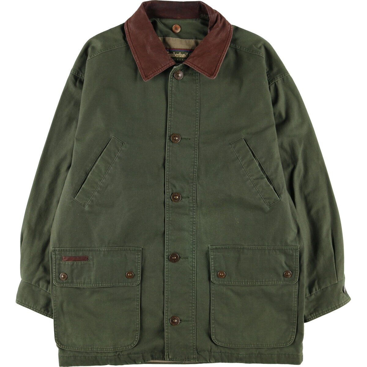 90'S Timberland WEATHERGEAR Hunting Jacket, Men's M Size 90'S Timberland WEATHERGEAR Hunting Jacket, Men's M Size
