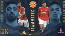 2020-21 TOPPS UEFA BEST OF THE BEST  FOIL TEAMMATES MASON GREENWOOD BRUNO #146