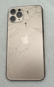 Original Apple iPhone 11 Pro Gehäuse Rahmen Glasbruch Für Refurbisch Gold