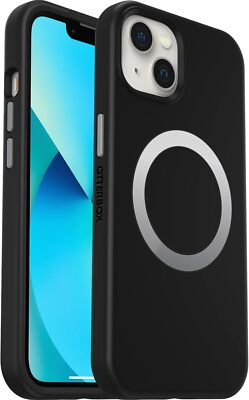 #ad #ad OTTERBOX Slim Protective Case MagSafe for Apple iPhone 13 Black $14.99