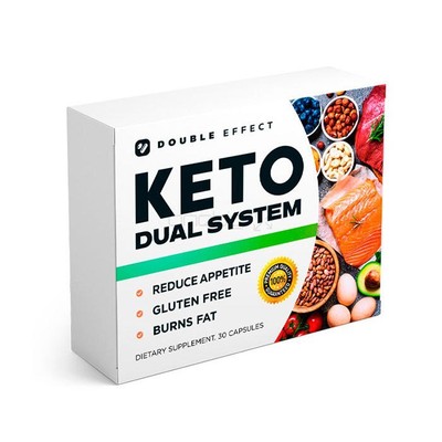 Keto Dual System Caps, 30 pcs, Slimming complex