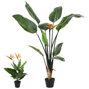 Details About Vidaxl Artificial Strelitzia Reginae Plant Bird Of Paradise Flora 66cm155cm