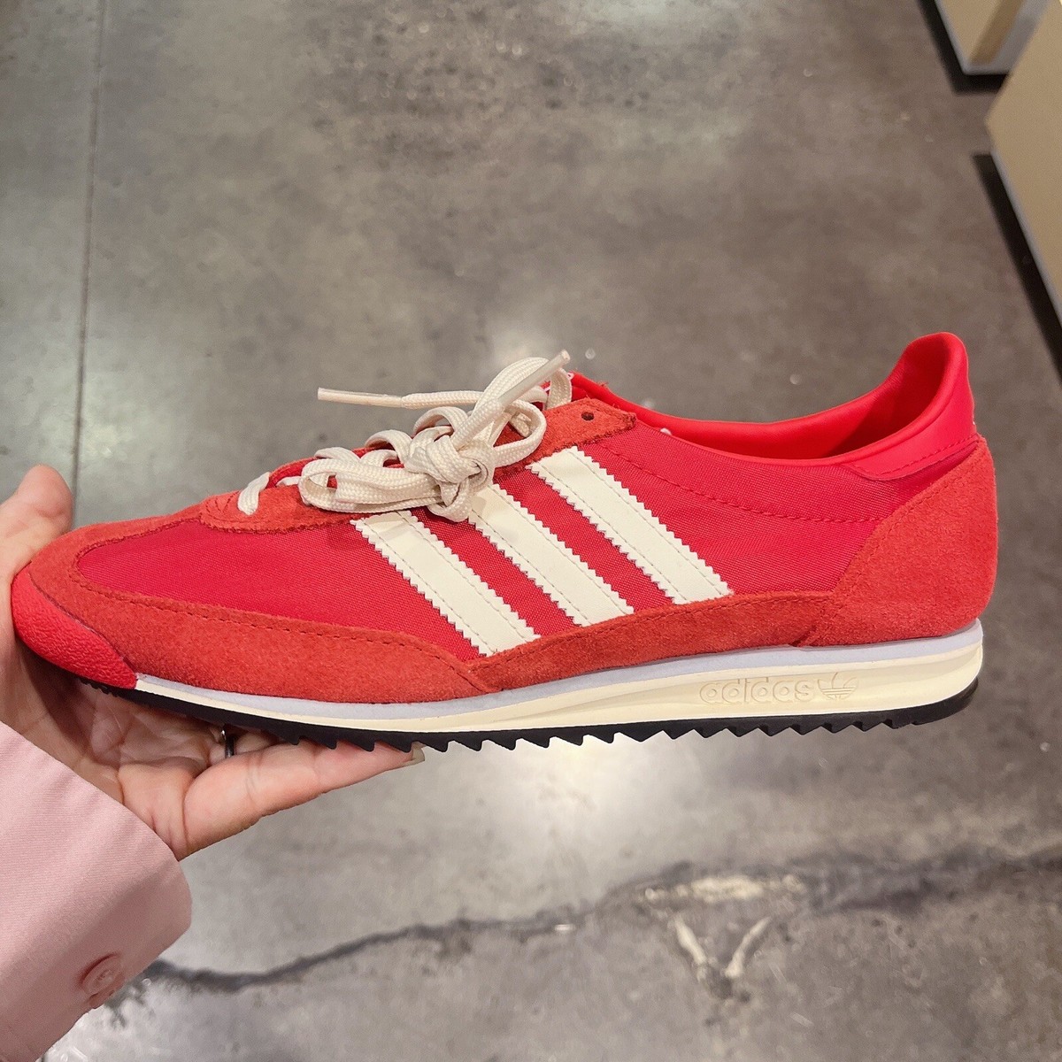 スニーカー adidas [IE3475] SL 72 OG W adidas Originals Women's SL 72 OG Red IE3475 | FOOTDISTRICT