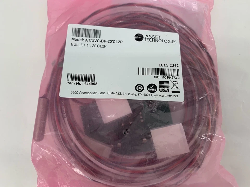 Asset Technologies AT/UVC-BP-20'CL2P 1" Remote Bullet Probe Temperature Sensor - Image 2 of 4