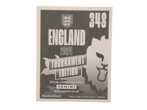 Panini England 2024 Tournament Edition Italy Gianluca Scamacca Sticker #348 - 第 3/7 張圖片