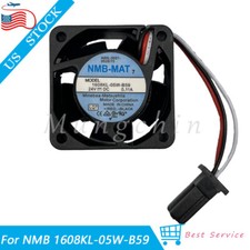 Server Cooling Fan For NMB-MAT 1608KL-05W-B59 Fanuc 24VDC 0.11A 40 40 20mm 3-Pin