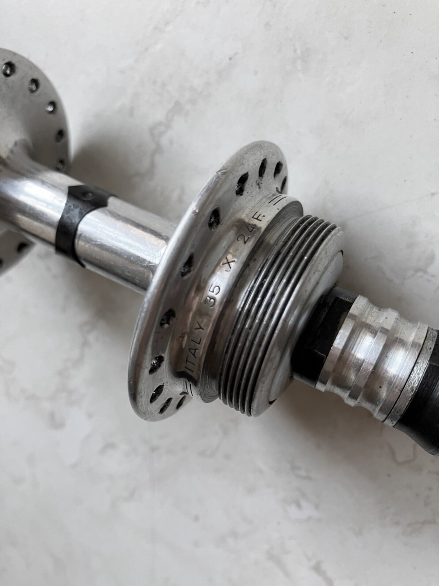 Vintage Campagnolo Record Rear Hub 36 H Low Flange 35x24 TPI Vintage Campagnolo Record Rear Hub 36 H Low Flange 35x24 TPI