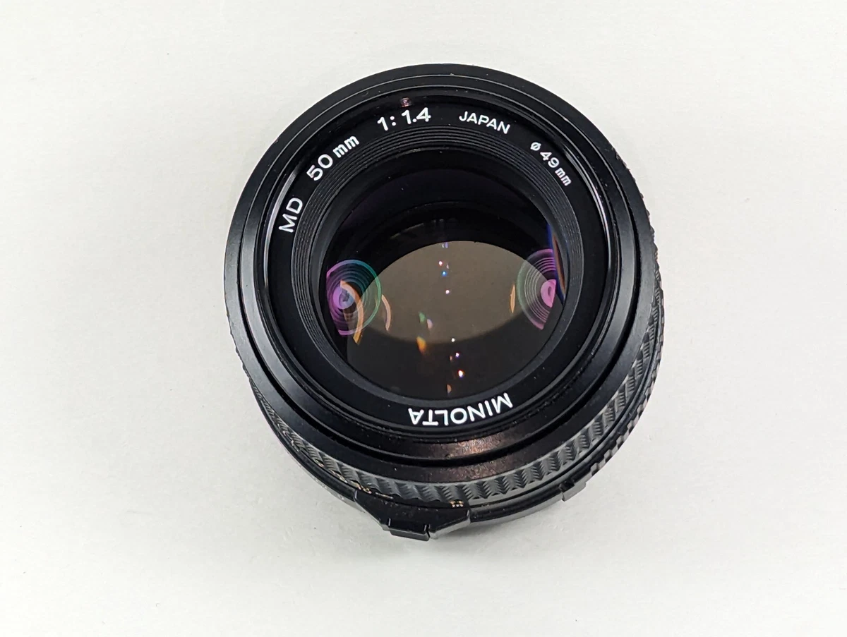 【完動品】ミノルタ Minolta XD-S MD 50mm F1.4 ミノルタ MD 50mm f1.4 分解掃除してみた | トム平野スタイル