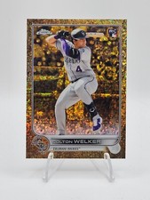 2022 Gilded Collection Colton Welker Mini Diamond Gold Rookie RC /50
