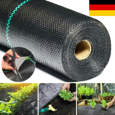 Unkrautvlies 138g/m² Gartenvlies Unkrautschutzvlies Unkrautfolie Beetvlies Vlies