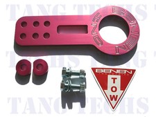 Benen Authentic Pink Aluminum Front Tow Hook Honda Acura Benen Authentic Pink Aluminum Front Tow Hook Honda Acura