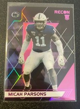 2021 Panini Recon🔥 MICHAH PARSON📈Pink Rookie Variation Rc Penn State COWBOYS!
