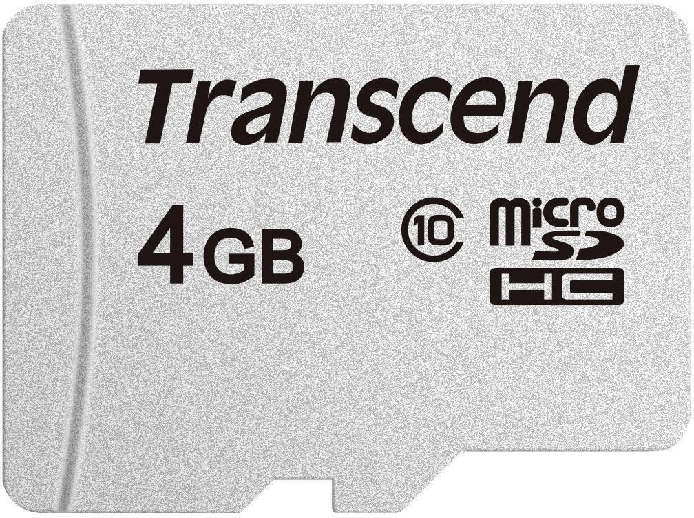Transcend USD300S, microSDHC 95MB/s Class 10 Speicherkarte 4GB
