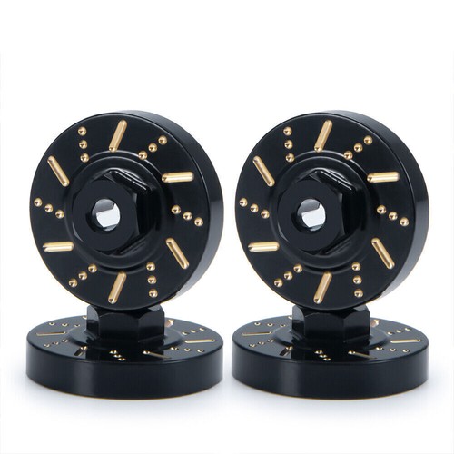 FLYXM 5MM Wheel Hex Adapter Brass Counterweight for Axial SCX24 90081 1/24 RC - Picture 5 of 10