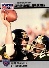 1990 Pro Set Super Bowl XXV Silver Anniversary - Mike Wagner #114
