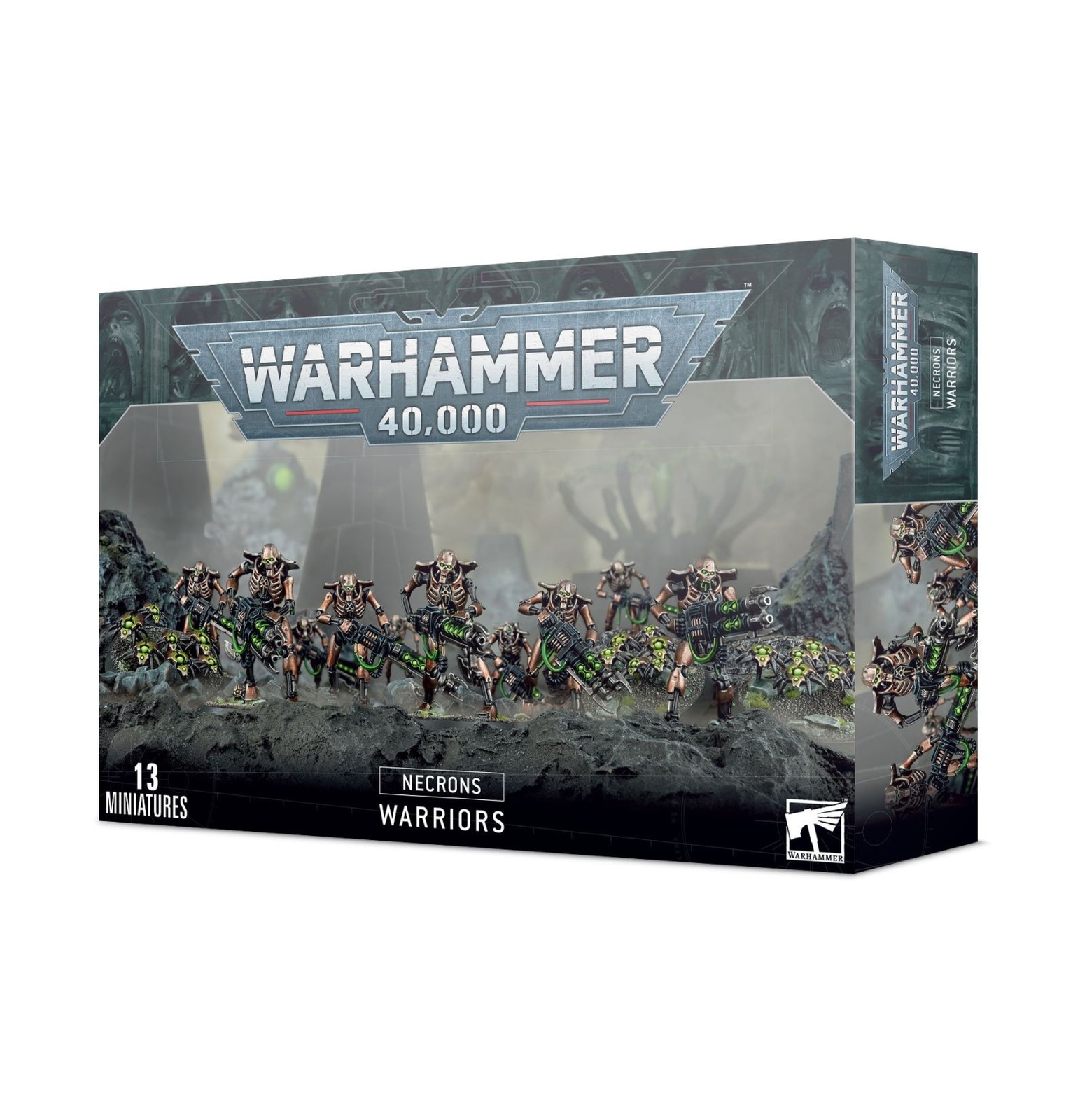Thumbnail - Warhammmer 40000, Necrons, Necronkrieger Mit Canoptek Skarabäen,