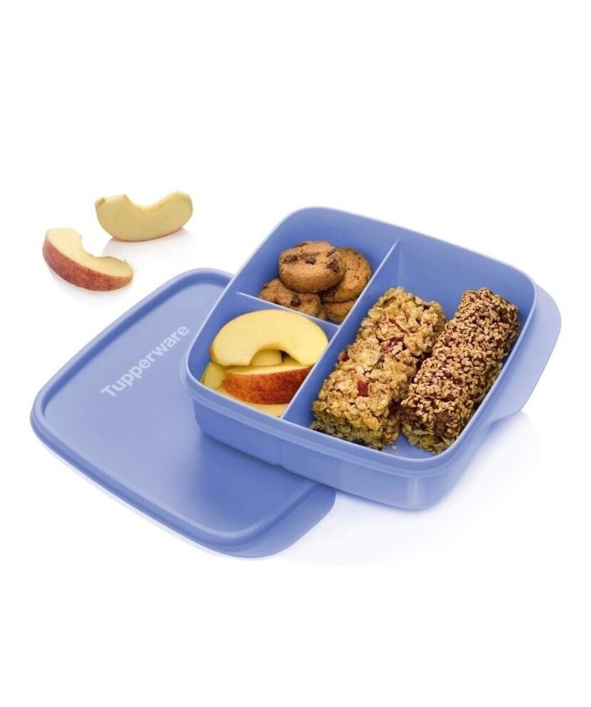 Tupperware lunch box is a luxury emulator for transporting healthy