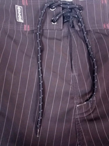 Pantalones Cortos Carga AFTCO Para Hombre Talla 32 Gris Rayas Entrepierna 9" Bolsillos Secado Rápido Pesca - Imagen 4 de 9