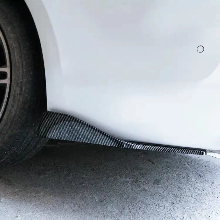 Kit de extensão divisor de asa winglet spoiler traseiro lábio lateral spoiler carro - Imagem 2 de 4