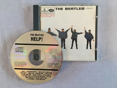 THE BEATLES: HELP! CD LP *NEAR MINT 1992 EMI/APPLE RECORDS COPY