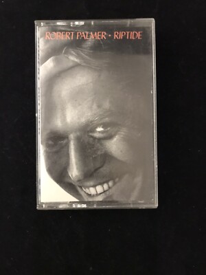 Robert Palmer Riptide 1985	Island Label Cassette Album