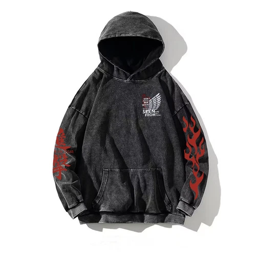 Vintage Berserk Zipper Graphic Hoodie Anime Men Women Sweatshirts Pullover Gifts - Picture 5 of 23