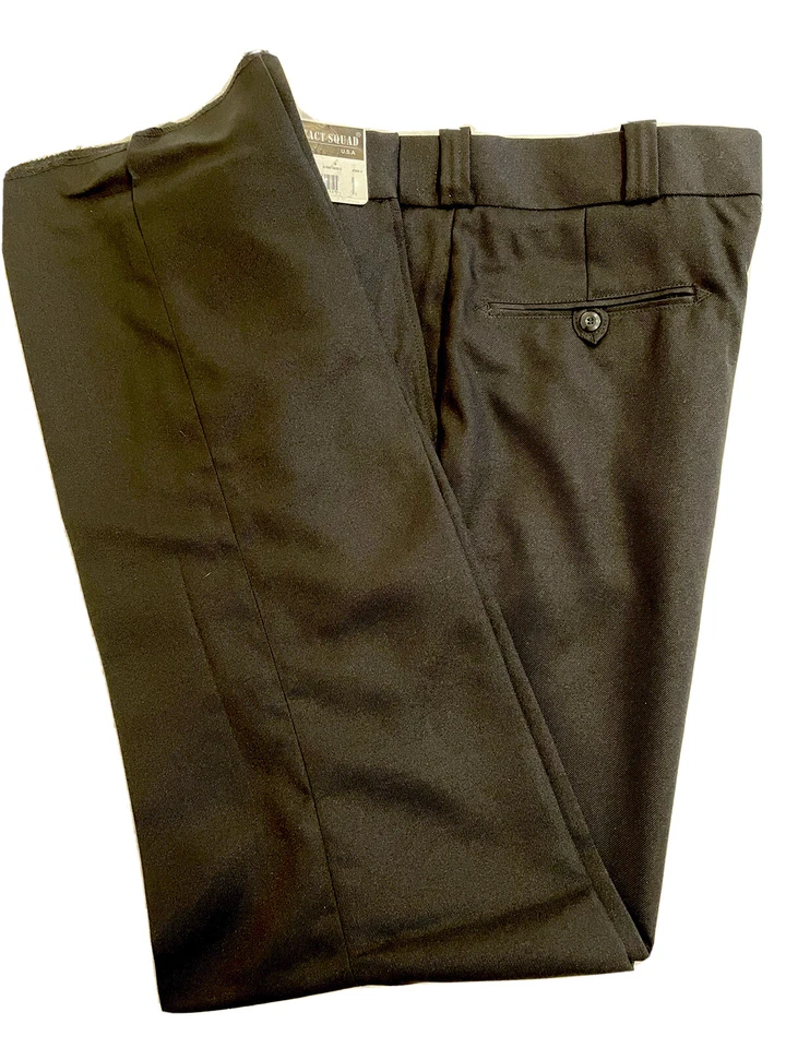 Pantalones Tact Squad 7002 EMS/EMT/Fire negros talla 14 dobladillo crudo nuevos con etiquetas Foto 2 de 4