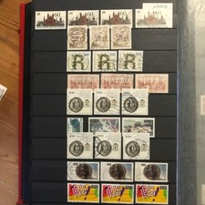 Briefmarken BRD postfrisch und gestempelt 1990