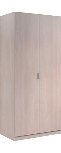 FORES HABITAT Armadio 2 Ante legno 81x52x180h cm Rovere LCX022R