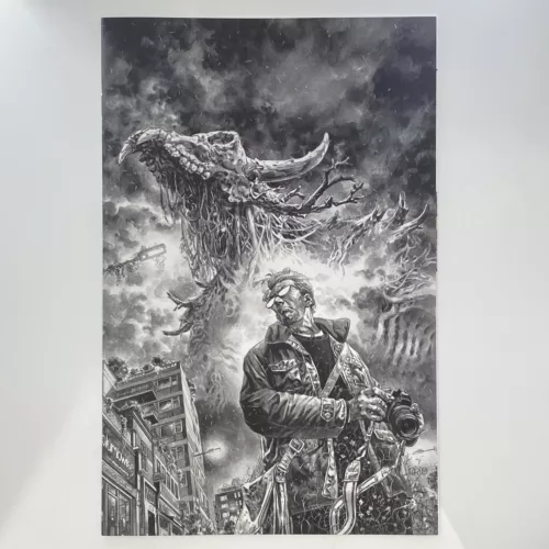 The Seasons Have Teeth #1 Fedrudo Virgin Unlockable B&W Variant NM