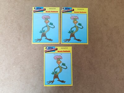 Micky Maus Sammelkarten Darkwing Duck Bennie Buxbaum