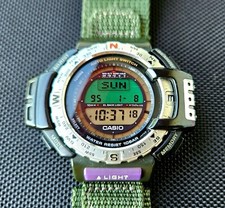 Casio PRT-40 vintage digital with sensors temperature and barometer