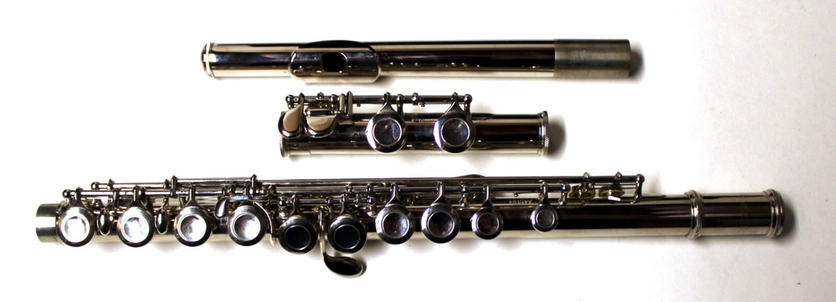 Hisonic 2810N Student Closed Hole Straight Headjoint Flute With